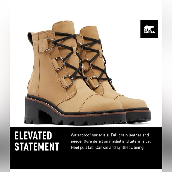 NWOB Sorel Joan Now Lace Boot - Picture 2 of 6